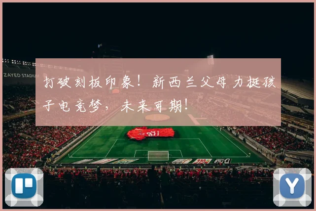 打破刻板印象！新西兰父母力挺孩子电竞梦，未来可期！